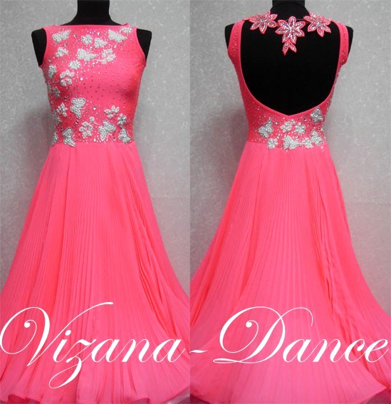 Платье стандарт Юн-2 "Розовая бабочка" Прокат-650 грн.